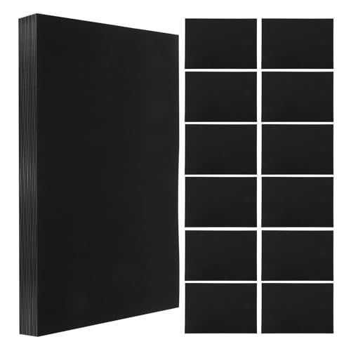Papier cartonné noir Holibanna pour activités manuelles familiales et ateliers créatifs DIY