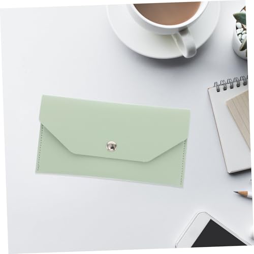 GALPADA Long Wallet for Women Cash Organizer Pu Leather Credit Card Coin Pouch Small Envelope Wallet4