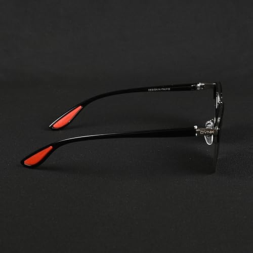 Image of GYNK Square Frame Sunglasses for Men | Premium Metal Frame Sunglasses | Fashion Eyewear for Driving, Travel, Riding, Outdoor Activities, Beach & Daily Wear