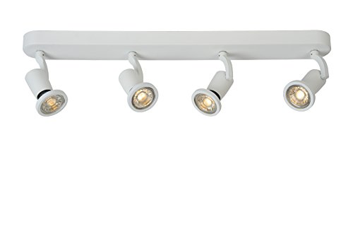 Preisvergleich Produktbild Lucide JASTER-LED - Deckenstrahler - LED - GU10 - 4x5W 2700K - Weiß