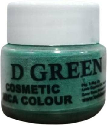 Leela Organic Natural Green Pigments Cosmetic Grade Epoxy Resin Pigment Lipstick Colour Candle, Soap Making, Lipgloss (50 gm)