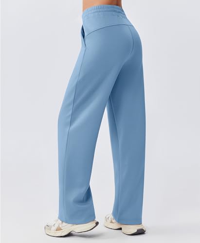 Image of PINSPARK 2 Piece Sets for Women 1 /2 Zip Sweatsuit Loose Fit Sweatshirt Straight Leg Pants 2026 Matching Outfit Fall Tracksuit