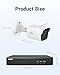 ANNKE 5MP Home Security Camera System with AI Human/Vehicle Detection, 8CH H.265+ DVR Recorder with 4X 5MP (2560TVL) Wired IP67 Outdoor CCTV Cameras, 100 ft EXIR Night Vision with Smart IR & WDR