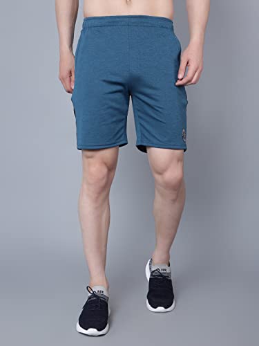 Image of John Ally Mens Gym Shorts Built with Durable Both Sider Zipper Pocket and Moisture Wicking Fabric for Workout, Yoga, Running and Lounge wear.