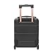 Cabin Max Anode Hartschalen Trolley 40x30x20 cm | 24L Handgepäck Koffer für Ryanair, Vueling & Wizz Air Untersitz | Leichter Kabinentrolley Bordgepäck – Schwarze Rose