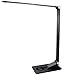 Produktbild Schreibtischlampe Schreibtischlampe Mit Wireless-ladegerät, Usb-lade, 5 Helligkeit 3 Farbe, Einstellbare Tischlampe Für Büro, Schlafzimmer Oder Wohnheim, Schwarz, 7w