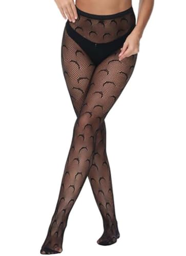 Image of 2-Pack Women's Sparkling Fishnet Stockings - Rhinestone Party Pantyhose