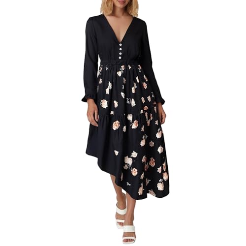 Robe ethnique surdimensionnée fluide qui flatte les formes avec style