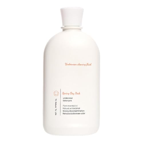 Detergente líquido para lencería - Limpiador suave para ropa delicada, ampliamente utilizado Detergente de alta eficiencia, 2 tipos de fragancia, 500 ml de detergente para ropa interior, cuidado de