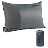 ONETIGRIS Wilddream Camping Pillow, Shredded Small Memory Foam Pillow, Compact, Easy Clean, Comfortable for Backpacking, Travel, and Car Trips, 4 Season Use
