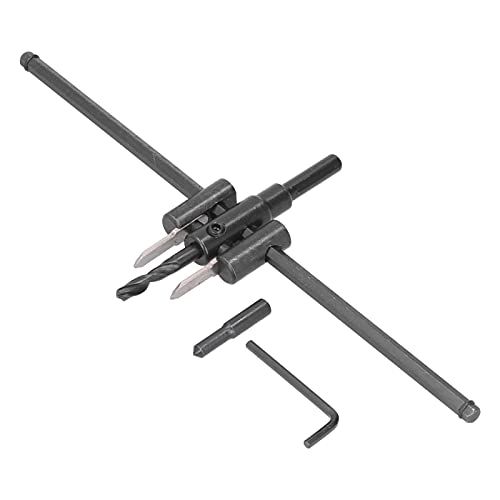 Kit Cortador de Agujeros Redondos 30-200 mm para Madera miniatura 1