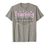 Teaching Is My Ministry Jesus Teacher Tees