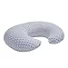 ESEN Nursing Pillow and Body Positioner for Breast Feeding and Bottle Feeding, Ultra Soft Baby Breastfeeding Pillows with Removable Nursing Pillow Cover for More Support for Mom and Baby (Gray)
