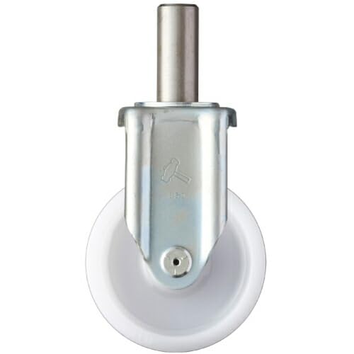 Hammer Insertion Fixed Nylon Wheel 4.9 inches (125 mm) 420SKR-N125