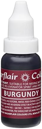 Sugarflair Black Liquid Food Colouring Droplet For Colouring Royal Icing, Sugarpaste Buttercream, Sugarpaste Also For Painting & Can Be Used With An Airbrush - 14ml
