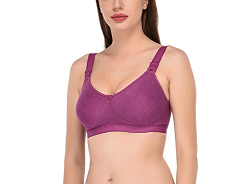Image of Viral Girl Cotton Hosiery Women's Bra | Non-Padded Wire-Free Design with Adjustable Straps | Full Coverage Comfortable Bra | Soft Stretchable Fabric for All Day Support