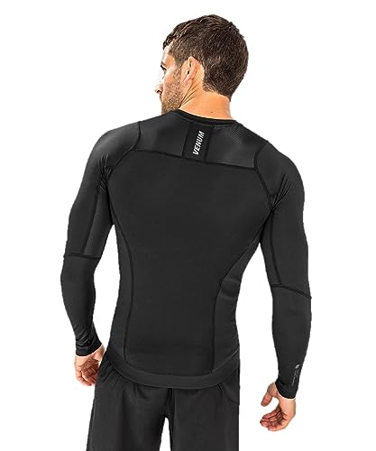 Venum Men's G-fit Air Rashguards Longsleeve-Black4