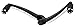 Performance Machine Contrast Cut Apex Heel-Toe Shifter Lever 0034-1088-BM