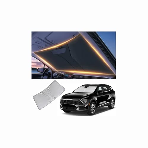 Windshield Sun Shade for Kia Sportage Front Window Shades Cover for 2010-2025 Sportage Windshield...