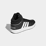 adidas Men's Hoops 3.0 Mid Basketball Shoe, Black/White/Grey, 8 UK - Image 7