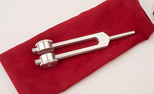 192hz Weighted Tuning Fork for Healing from Omnivos for Reducing Stress, Meditation, Machined not Molded and Made in The USA