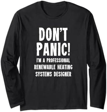 Renewable Heating Systems Designer Long Sleeve T-Shirt