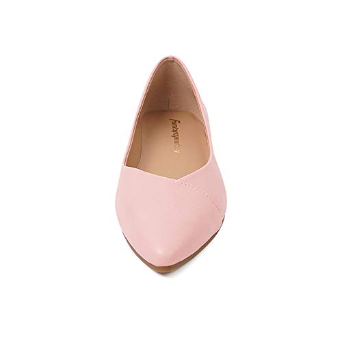 Image of FUNKYMONKEY Women's Classic Ballet Flats Casual Comfort Slip On Flats Shoes
