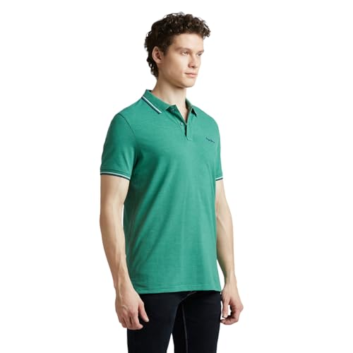 Image of Pepe Jeans Men's Cotton Regular Fit Polo T-Shirt