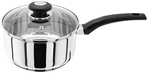 Judge 20cm Saucepan, 2.1L, Stainless Steel, Silver