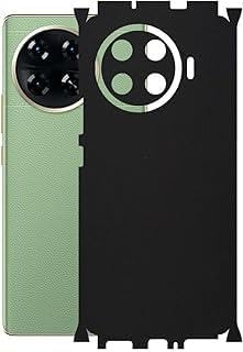 Tecno Spark 20 Pro KJ6 ile Uyumlu Mat Siyah Arka Kaplama