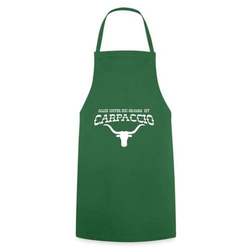 Spreadshirt Alles Unter 500 Gramm Ist Carpaccio Grill Spruch Kochschürze, One size, Grün Spreadshirt Alles Unter 500 Gramm Ist Carpaccio Grill Spruch Kochschürze, One size, Grün