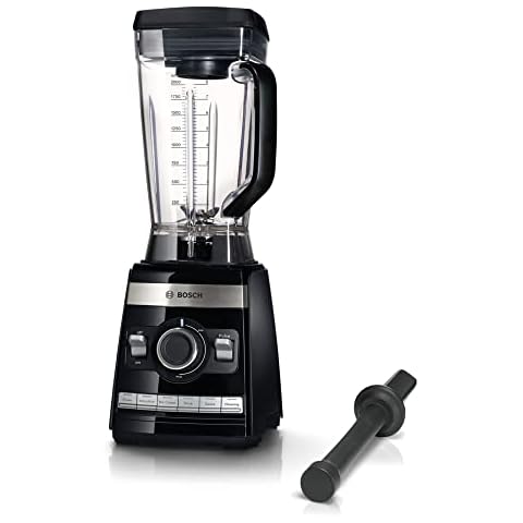 Bosch Standmixer VitaBoost MMBH6P6BDE, 6-Klingen-Edelstahlmesser, 2,5l Tritan-Mixbehälter, Stopfer, 6 Automatikprogramme, Rezeptbuch Cover
