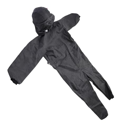 Combinaison de sablage en caoutchouc AUNMAS avec casque de sécurité
