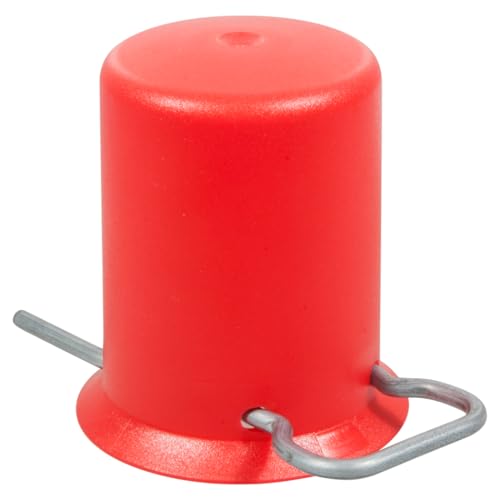 COWIK Schutzkappe rot für 3, 5, 11 kg Propangasflasche, Flaschenkappe, Gasflaschenkappe