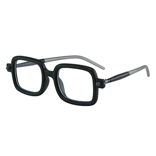 Image of Blue Light Stylish Readers for Men Women,Square Sturdy Computer Eyewears Unisex Blue Light Blocking (black, 1.75, multiplier x)