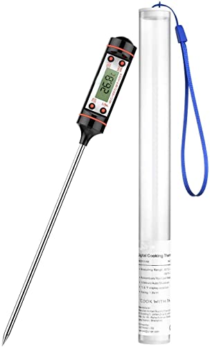 SHRBI Kitchen Thermometer Multi-Functional with Instant Read Digital Cooking Thermometer With Auto Turnoff Function Digital Thermometer for All Food, Grill, BBQ and Candy