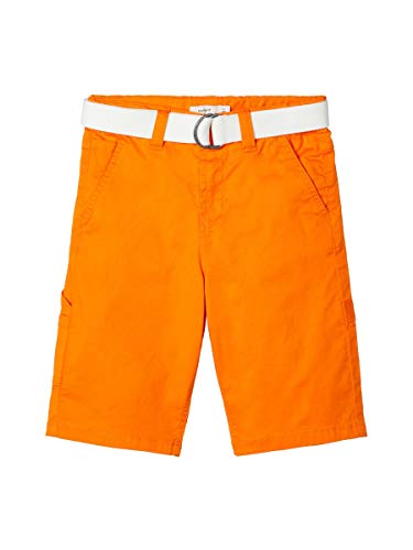 Pantalones de patinaje para niño de algodón en color naranja de 116 cm