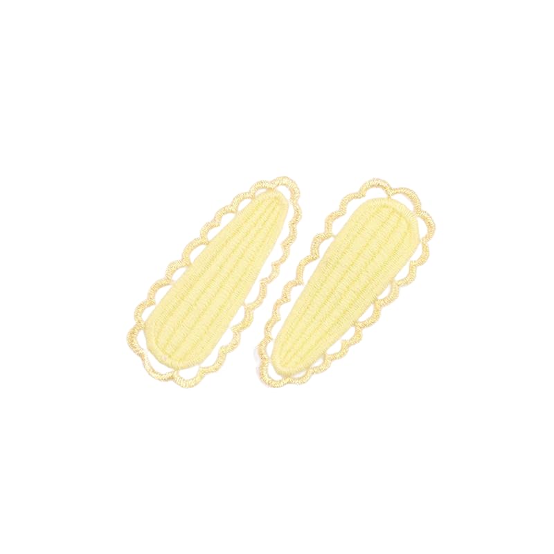 Naszywka haftowana 6,5 * 3 CM 30 SZTUK Marchewka Ręcznie Robione Szydełkowe Aplikacje Naszywki Owocowe Małe Haftowane Żelazkowe Na Ubrania(Yellow)
