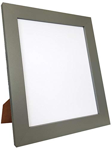 Price comparison product image FRAMES BY POST Metro Dark Grey Picture Photo Frame Plastic Glass 6" x 4"