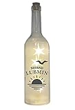 lubmin strand Die Glas-Flasche hat den folgenden Aufdruck: Seebad Lubmin mit Sonne und Möwe, Themengebiet: Ost-See Meer maritim Urlaub, Druckfarbe: grau
