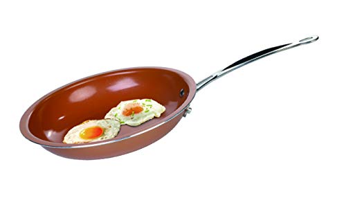 Uniware Copper Master - Sartén antiadherente con borde ancho, apta para horno, apta para...