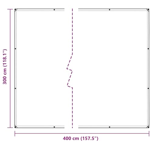 Couverture transparente en PVC bâche rectangulaire de qualité supérieure - 8