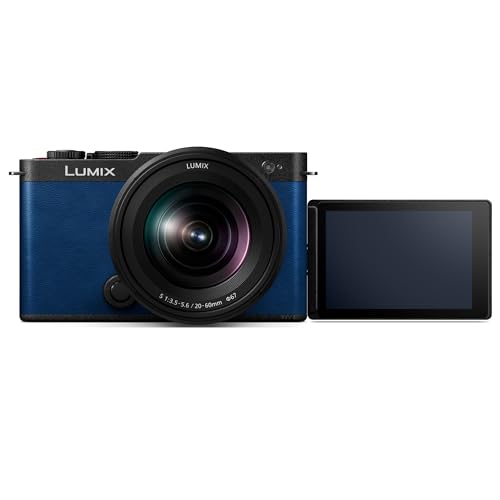 Image of LUMIX S9 Full-Frame Camera, Mirrorless L-Mount, Outstanding Descriptive Performance and Functionality, Compact, Lightweight Body, Easy Sharing of Photos &Videos, LUMIX Lab App - DC-S9KA (Blue)