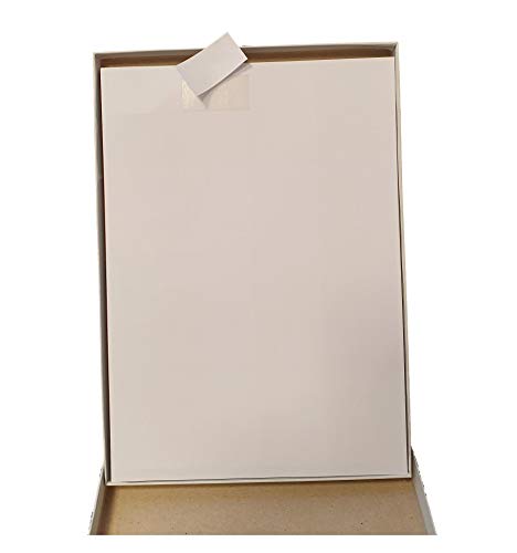 IMBALLAGGI 2000 - Etichette Adesive multisuo - 48,5mm x 25,5mm - 100 fogli 44 etichette per foglio - 35200 etichette - Amazon FBA 8 confezioni
