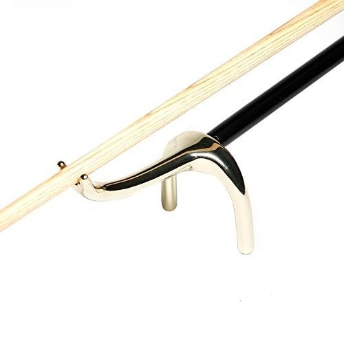 ABA Pool Cue Stick Bridge Head, Snooker and Billiard Table Long Extender Brass, Snooker Parrot and Swan 3