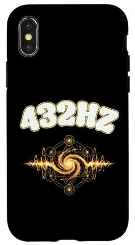 432HZ ���g�� ���y �q�[�����O �i�`������ �`���[�j���O �X�s���`���A���e�B �X�}�z�P�[�X iPhone X/XS �p