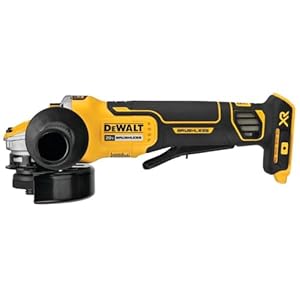 DEWALT 20V MAX* XR BRUSHLESS 4-1/2-5 IN. SMALL AGLE GRINDER WITH POWER DETECTâ¢ TOOL TECHNOLOGY (TOOL ONLY) (DCG415B)