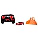 Hot Wheels Toy Car RC Tesla Roadster in 1:64 Scale, Remote-Control Vehicle with Controller & USB Cable, Works On & Off Track