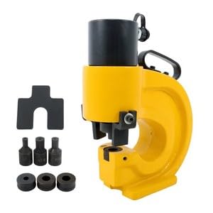 #US CH-70 35Ton Hydraulic Busbar Hole Puncher Knockout Punch Set 3/8",1/2",5/8",3/4"