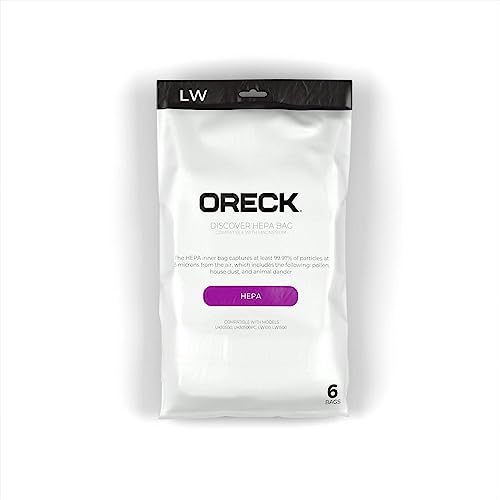 Image of Oreck Vacuum Cleaner Bags for Discover Upright Vacs, Pack of 6, Tan